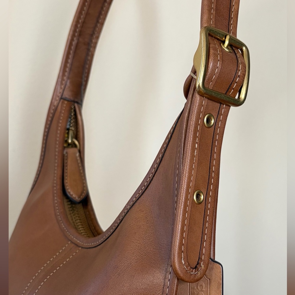 Coach Ergo Shoulder Bag Originals Forever Collection Brown Leather C3855 - Picture 5 of 17